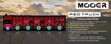 Mooer REDTRUCK Combined Effects (Reverb/Delay/Mod/Dist/Drive)
