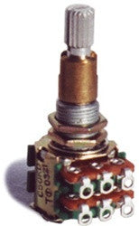 AGUILAR400-256 50K DUAL CONCENTRIC/ OBP-3 STACKED TREB/BASS/ LINEAR TAPER/ SPLIT/KNURLED SHAFT/MINI BODY