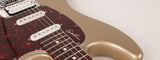Godin Session Limited Electric Guitar w/Gigbag - Silver Gold RN