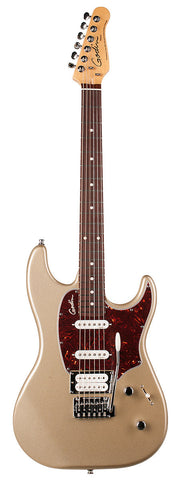 Godin Session Limited Electric Guitar w/Gigbag - Silver Gold RN