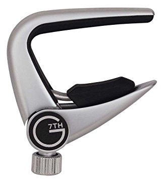 G7th Newport Banjo/ Ukulele Capo - Silver