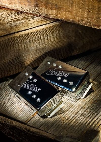 LOLLAR HUMBUCKER STYLE 10-403-11-2 REGAL NECK CHROME PICKUP ($215 USD)