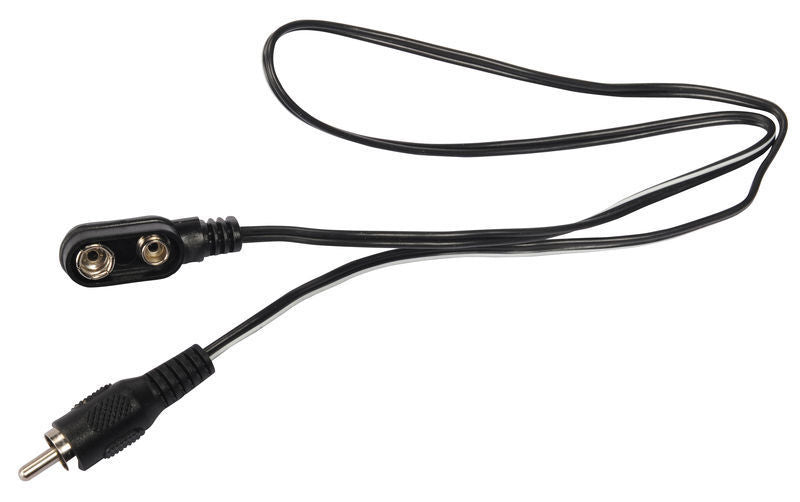 CIOKS 6050 TYPE 6 / 9V BATTERY CLIP / 50CM (BLACK)