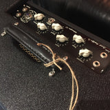 SWART AST MASTER 1X12 COMBO (18W/CLASS A/DUAL 6V6 (OPTIONAL 6L6 OR EL34)/CATHODE BIASED/TUBE RECTIFIED/12DW7 SPRING VERB/TREMOLO/ALNICO GOLD/DARK TWEED/LARGER CABINET/SELECTABLE OUTPUTS/MASTER W/BYPASS) ($2448 USD)
