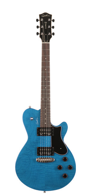Godin Core HB Electric Guitar w/ Gigbag - Denim Flame/Rosewood