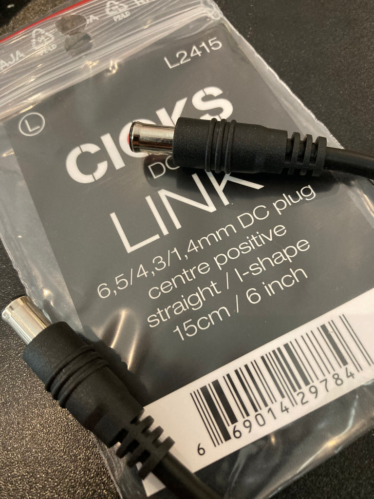 CIOKS L2415 EIAJ TO EIAJ/ CONNECTS CIOKS DC7 TO CIOKS 8 15CM (BLACK)