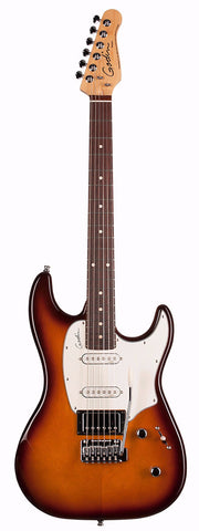 Godin Session Electric Guitar - Light Burst High Gloss/Maple (Left Handed)