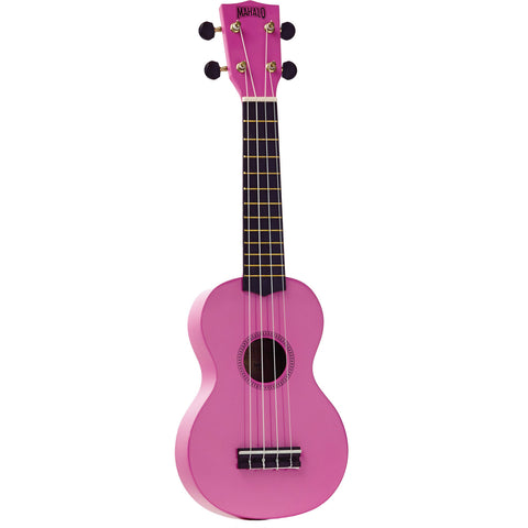 Mahalo Rainbow Series Soprano Ukulele - Pink