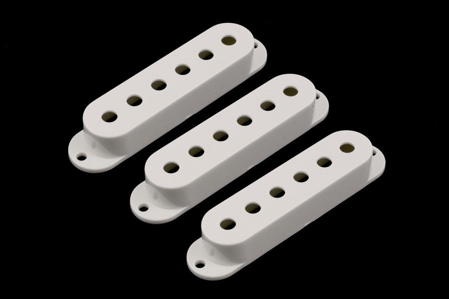 Allparts Pickup Cover Set For Strat (3 Pieces) - Parchment