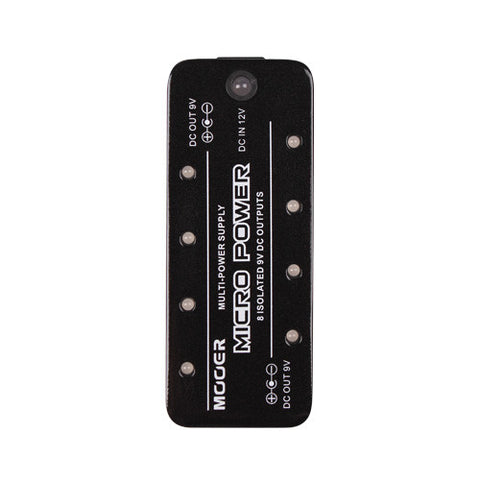 Mooer MPW1 Micro Power 8 Ports Isolated Power Supply