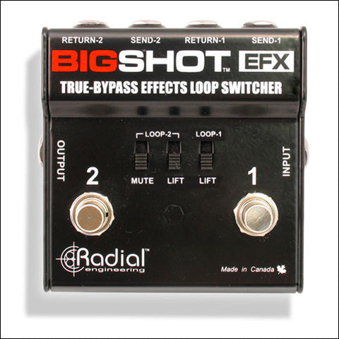 Radial Bigshot EFX Effects Loop Switcher