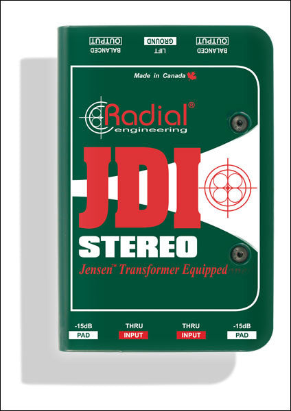 Radial JDI Stereo Passive Direct Box