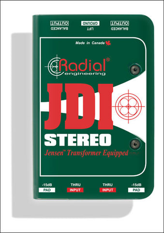 Radial JDI Stereo Passive Direct Box