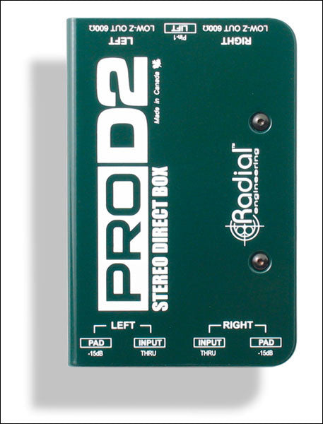 Radial ProD2 Stereo Direct Box