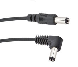 Voodoo Lab 2.1mm Standard Polarity Straight and Right Angle Barrel DC Cable - 36''
