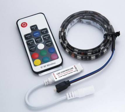 TEMPLE AUDIO DUO 24 RGB LED LIGHT STRIP W/ REMOTE ($30 USD)