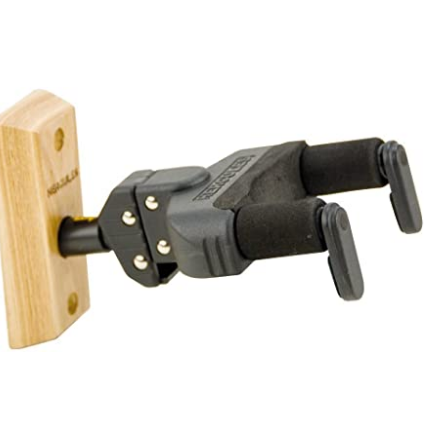HERCULES GSP38WB GUITAR WALL HANGER - NATURAL