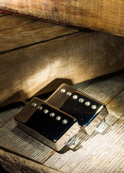 LOLLAR HUMBUCKER STYLE 10-412-223-11 IMPERIAL F-SPACED HIGH WIND BRIDGE NICKEL PICKUP ($190 USD)