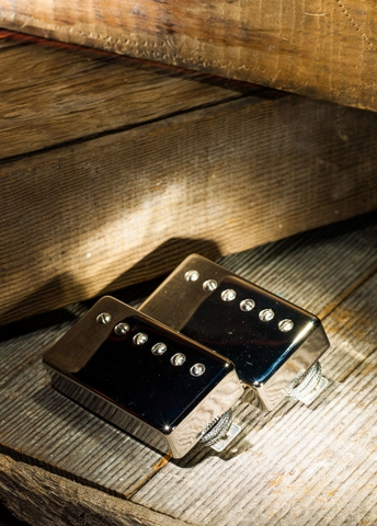 LOLLAR HUMBUCKER STYLE 10-412-223-11 IMPERIAL F-SPACED HIGH WIND BRIDGE NICKEL PICKUP ($190 USD)