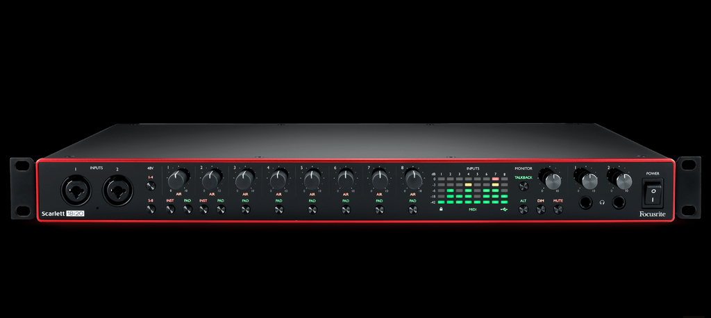 FOCUSRITE 18i20 3RD GEN. RECORDING INTERFACE
