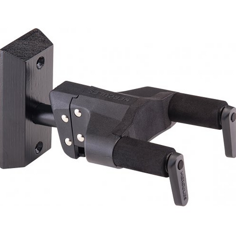 HERCULES GSP38WBK+ GUITAR WALL HANGER - BLACK