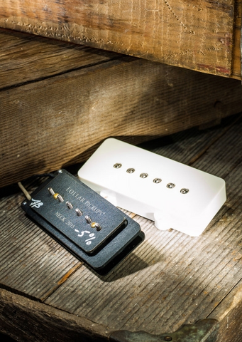 LOLLAR 10-303-111-3 JAZZMASTER P90 BRIDGE PICKUP/WHITE COVER ($140 USD)