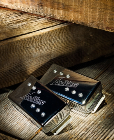 LOLLAR HUMBUCKER STYLE 10-403-13-3 REGAL BRIDGE GOLD PICKUP ($225 USD)
