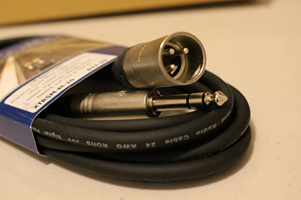BRTB XCALIBUR SERIES XTRSM-M-6 1/4" TRS-M TO XLR-M 6 FT. CABLE