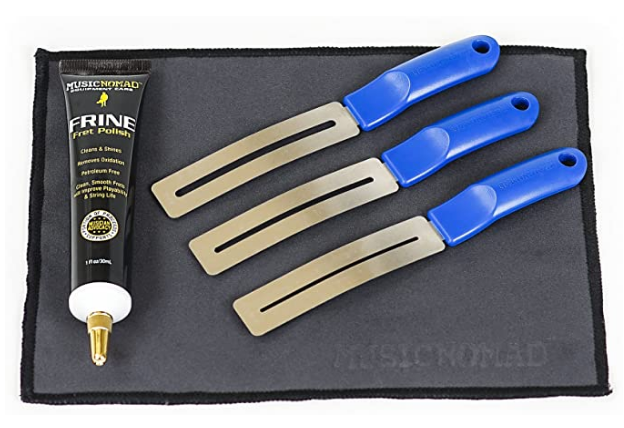 MUSIC NOMAD MN124 5-PC FRET POLISHING KIT