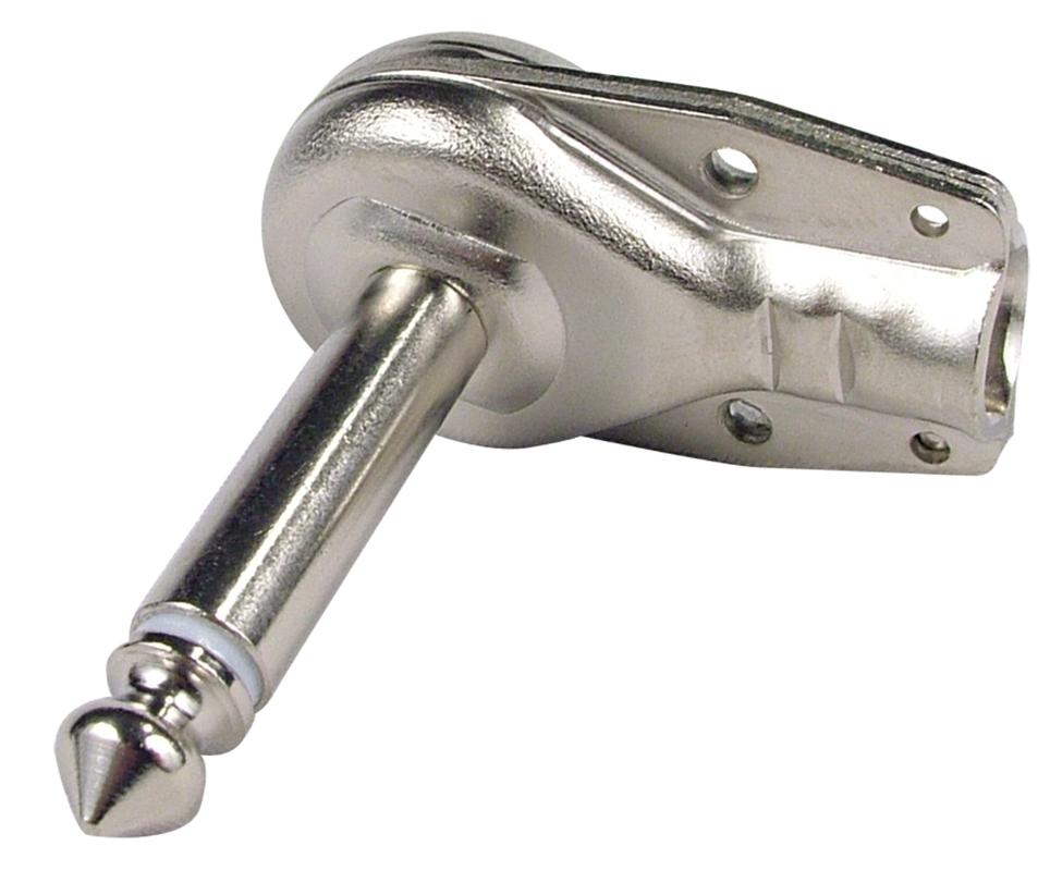 SWITCHCRAFT #228 - 1/4" MONO RIGHT ANGLE "PANCAKE" PLUG