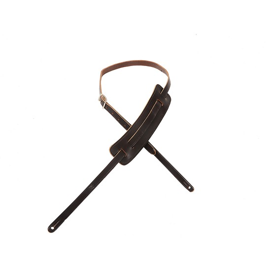 Levy's 50's Style 'RnR' Leather Strap - Dark Brown
