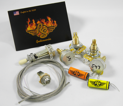 RS Guitarworks Complete Vintage Electronics Upgrade Kit - Long Shaft