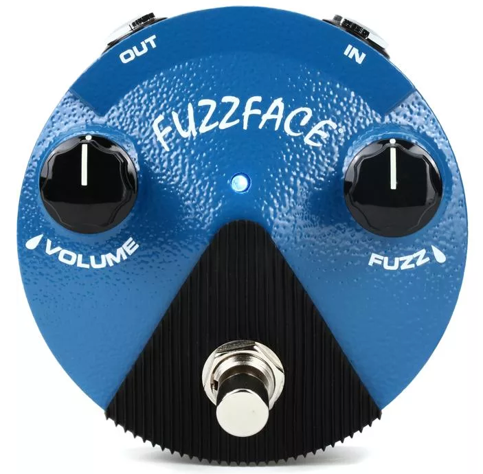 DUNLOP FFM1 SILICON FUZZ FACE MINI BLUE