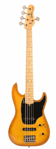 Godin Shifter Classic 5 String Electric Bass Guitar - Creme Brulee HG/Rosewood