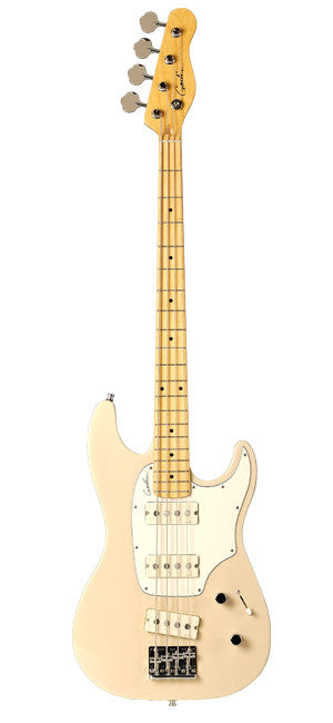 Godin Shifter Electric Bass Guitar - Trans Cream/Maple