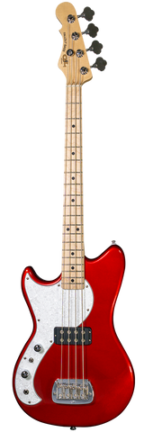 G&L TRIBUTE FALLOUT BASS (LEFTY) - CANDY APPLE RED ($649.99 USD)