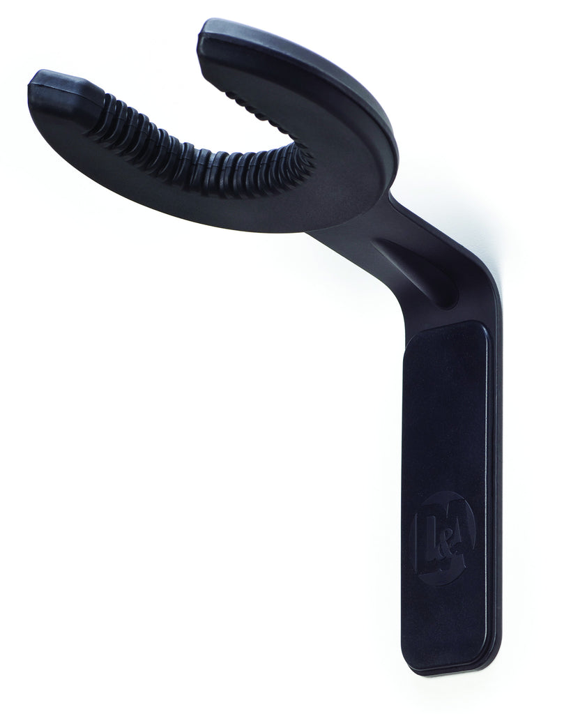 D&A WH-0100 GRIP GUITAR WALL HANGER - BLACK