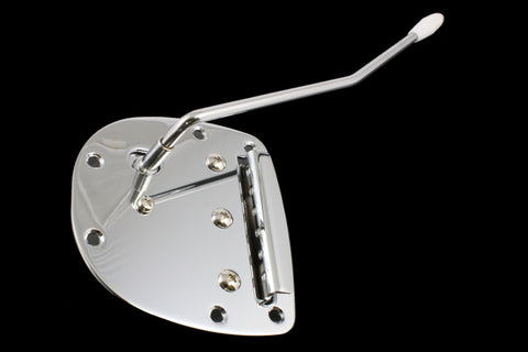 Allparts Trem Tailpiece With Arm For Jazzmaster/Jaguar - Chrome
