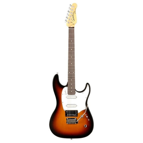 Godin Progression Electric Guitar - Vintage Burst Flame/Rosewood