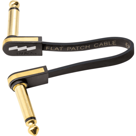 EBS PCF-PG10 PREMIUM GOLD FLAT PATCH CABLES - 10CM/4"