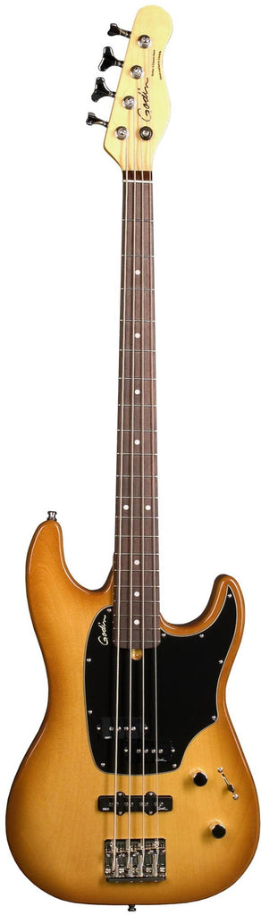 Godin Shifter Classic Electric Bass Guitar w/ Gigbag - Creme Brulee/HG/Rosewood