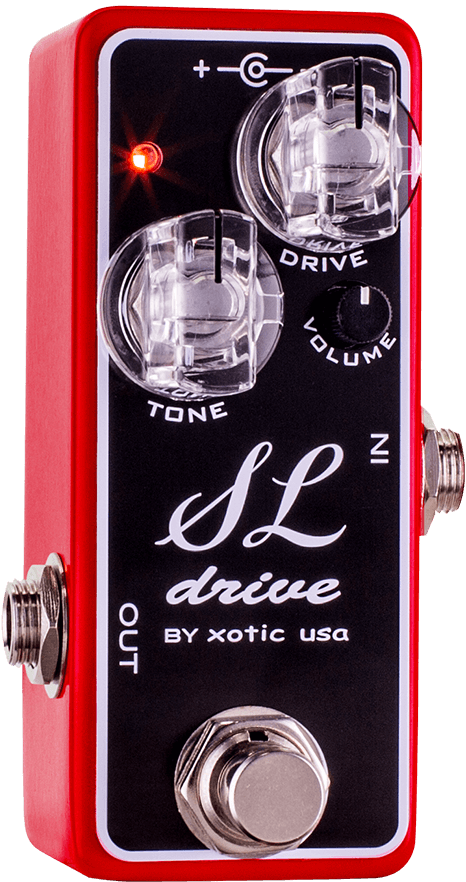 XOTIC EFFECTS SL DRIVE PEDAL - LTD.ED.RED