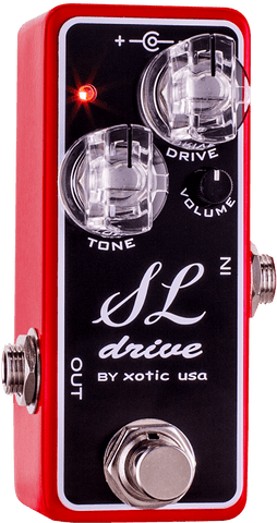 XOTIC EFFECTS SL DRIVE PEDAL - LTD.ED.RED