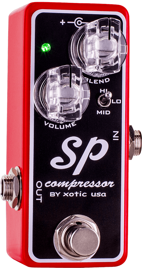 XOTIC EFFECTS SP COMPRESSOR PEDAL - LTD.ED.RED