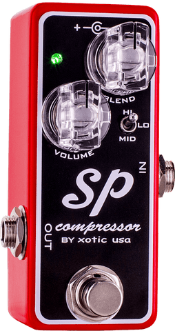 XOTIC EFFECTS SP COMPRESSOR PEDAL - LTD.ED.RED