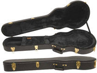 Yorkville Sound Les Paul Style Electric Guitar Deluxe Arched Top Hard Shell Case