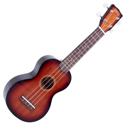 Mahalo Java Series Soprano Ukulele - 3 Tone Sunburst